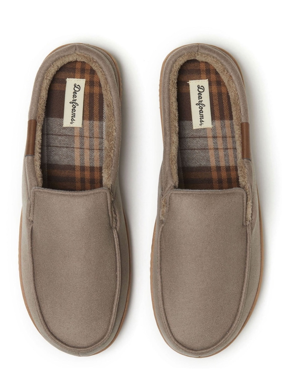 Quiksilver Men’s Taupe Slip-On Loafers